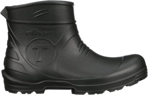 Image of TINGLEY Airgo 21121 Ultra Lightweight EVA Low Cut Boot with Cleated Outsole, Mens 9 / Womens 11, Black (Pack of 6)