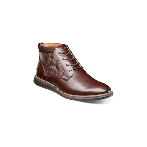 Nunn Bush Men's Chase Plain Toe Chukka Contemporary Fashion Boot Ankle