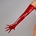 DooWay Red Fake Fingernail Gloves Womens 70cm 28
