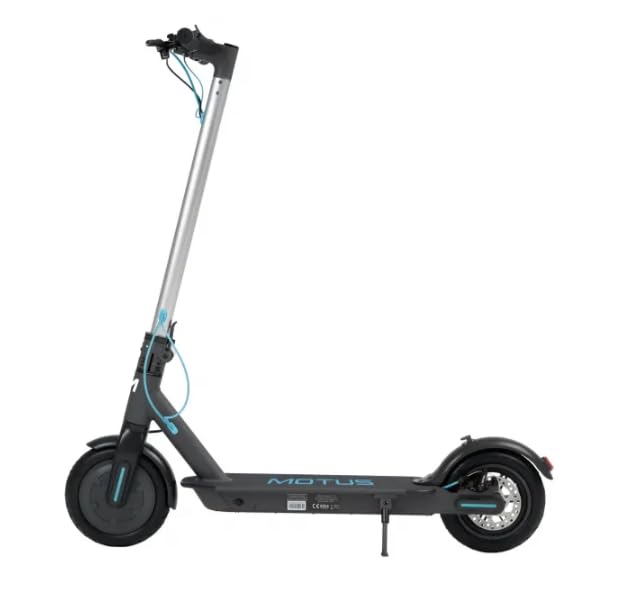 Trottinette Électrique Motus Scooty 8.5 – 25 km/h, 25 km Autonomie, Moteur 350W (700W Max), Roues 8.5", Frein à Disque Arrière, 100 kg Max, Pliable, LCD