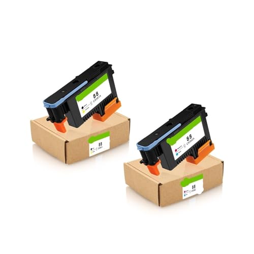 �A88 �v�����g�w�b�h C9381A C9382A Officejet Pro K5400 K550 K8600 L7480 L7550 L7580 L7590 L7650 L7750 �p(1Set - 2 Pieces)