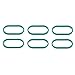 Lower and Upper Intake Manifold Gasket XR843533 XR843536 Compatible with Jaguar S-Type X-Type 2001-2008 (Set of 12)