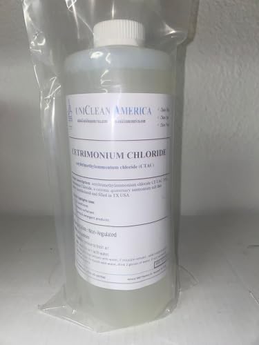 Cetrimonium Chloride - CETAC 30 Cetyl Trimethyl Ammonium Chloride - UniClean America - Made in USA - Size: 32 fl oz