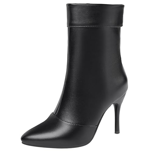 Bottines femme talon aiguille Bviennic 2870 - Élégantes chaussures pointues de soirée taille 33-44