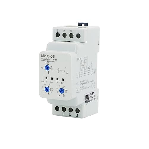 Protège-moteur triphasé MKC-06 contre défaillance de phase 220V