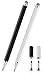 Tab A9 Stylus Pen for Samsung Galaxy Tab A9+ / A9 / A8 / A7 / A7 Lite, High Sensitivity & Precision Capacitive Pencil for iPad/iPhone/Fire HD/Surface/Xiaomi/Lenovo All Touch Devices (Black+White)