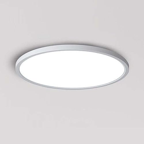 Plafonnier LED moderne et minimaliste blanc 40 cm éclairage premium