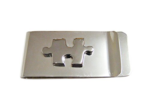 Kiola Designs Jigsaw Puzzle Piece Money Clip