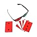 AISITESY 1 Set Red/Green Poker Anti-Suppression Vision Amblyopia Strabismus Trainer Traning Tools