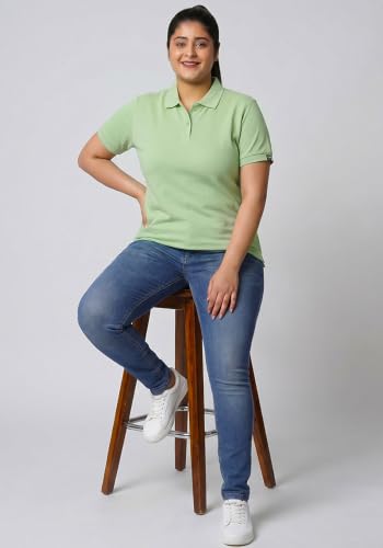 Image of Wear Your Opinion Womens Plus Size Polo Collar Neck T-Shirt Top