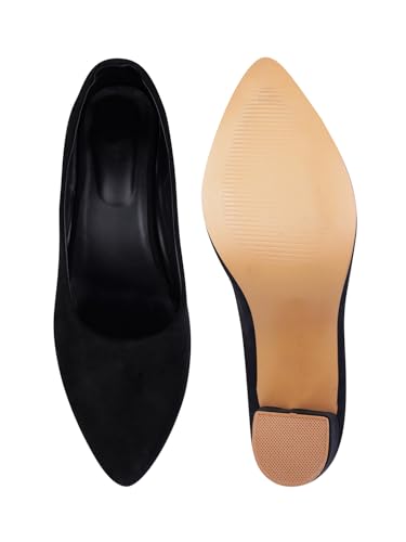 Image of TRYME Trendy&Fashion Pointed Pump Block Heel Sandals for Girls & Women