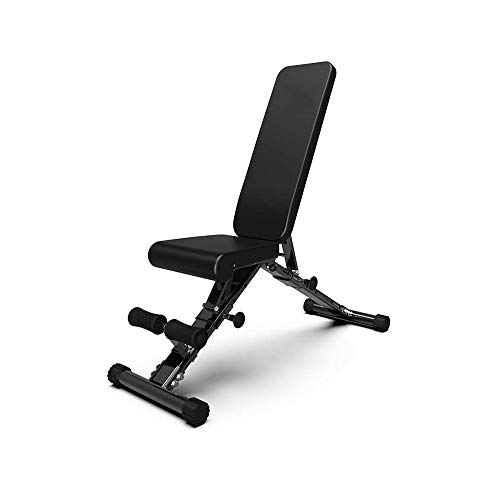 LOXNXDE Small Dumbbell Dumbbell Bench, Adjustable Weight Bench Training Fitness Gym Flat Tilt Multi-Purpose Bench Fitness Dumbbell