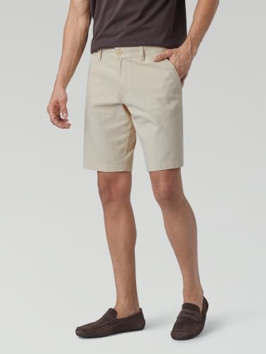 Image of XYXX Men's Element Chino Shorts | Solid Straight Fit | 100% Cotton with Dual Pockets & Plus Sizes