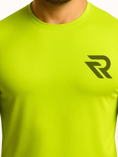 Image of 3Colours RGB Polyester T-Shirt - High-Performance, Quick-Dry Sportswear-Run