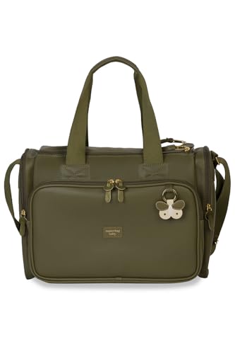 Bolsa Térmica Anne Borboletas - Oliva - Masterbag Baby
