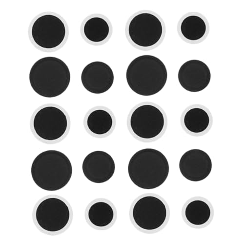 BESPORTBLE 20pcs Flute Membranes Replacement Durable Diaphragms for Musical Instruments Easy to Install and Remove Strong Toughness Portable
