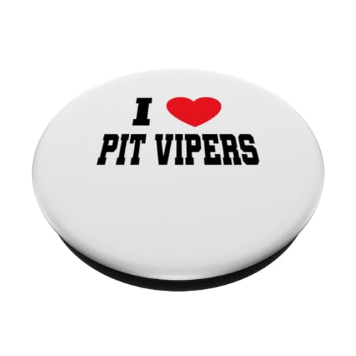 I Love Pit Vipers PopSockets Swappable PopGrip, Black - Image 2