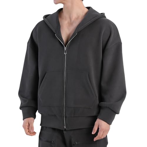 Veste d'hiver chaude en daim style sweat décontracté pour sorties en ville