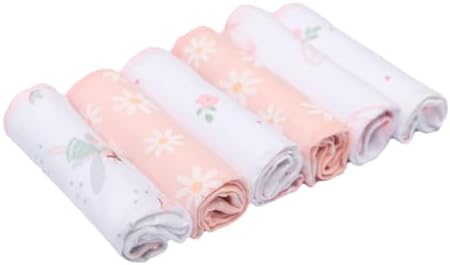 Paninho de Boca Bebê Papi Soft Estampado 28x28 cm – Contém 6 Unid...