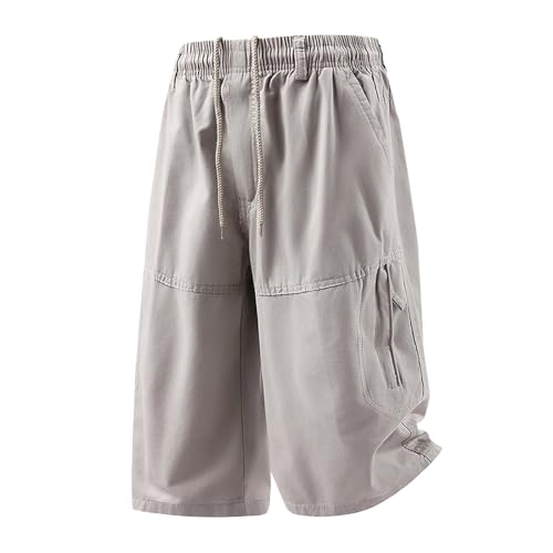 Short cargo homme décontracté avec poches coupe ample