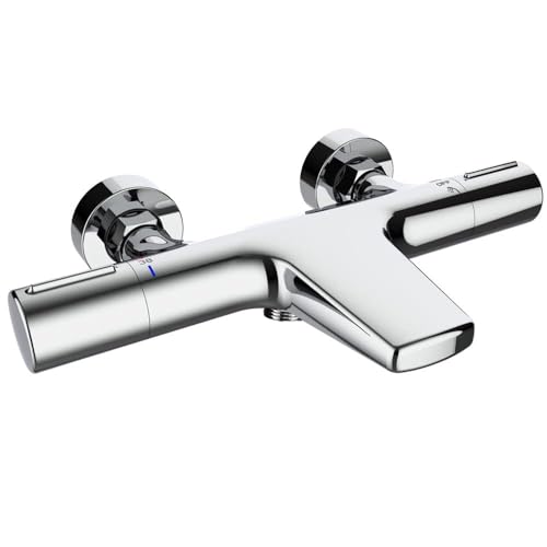 ONECE Grifo Ducha Cascada, 38°C Grifería Termostática para Bañera y Ducha