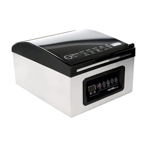 Senses 300 Chamber Vacuum Packer, black and silver Cover
