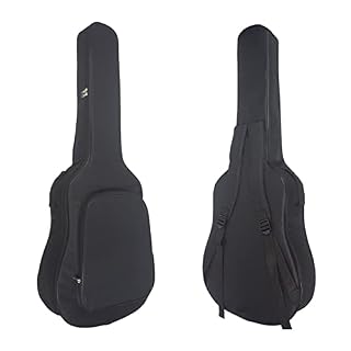 EIFINE 40/41 Pouces Portable Oxford Tissu Guitare Sac Double Sangles rembourré Guitare étui Souple Gig Sacs Sac à Dos… - Les Beatles, Paul McCartney, John Lennon, RIngo Starr, George Harrison