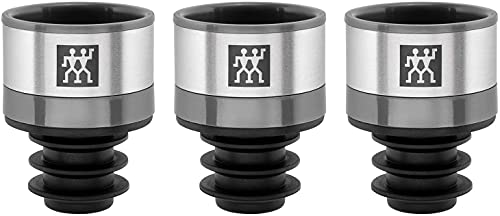 ZWILLING Fresh and Save Vacuum Wine Sealer Set, Pack of 3