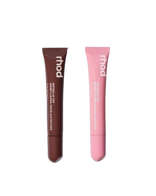 Image of Peptide Lip Tint | Hydrating Tinted Lip Balm | Buildable, Creamy Color & Lip Care | Moisturising | Non-Sticky | Soft & Smooth Lips (Espresso,Ribbon)