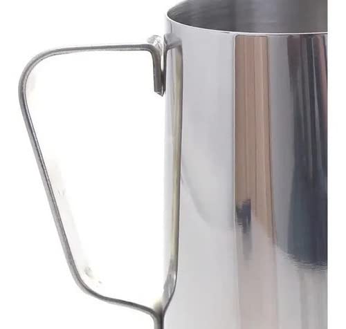 LEITEIRA PITCHER CREMEIRA AÇO INOX 600ML CAFE BARISTA PROFISSIONAL