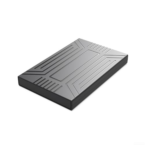 Yuanpgky Boîtier USB 3.0 2,5' pour disque dur SATA SSD pour disque dur externe - Prend en charge les disques mécaniques et SSD - Vitesse de 5 Gbit/s - Installation sans outil