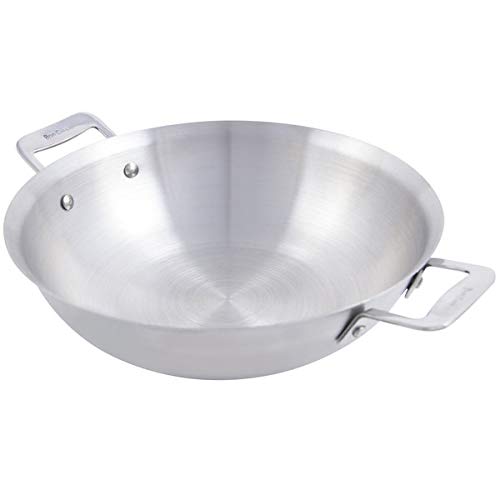 Wok de acero inoxidable Bon Chef 10 pulgadas