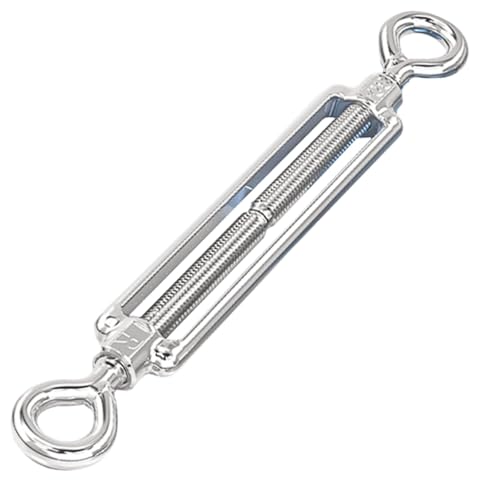Tensores OO de Acero Inoxidable 304, Tensionador para Cables y Alambres, Uso en Riggería, Cercas y Marino, tamaño M6 miniatura 1
