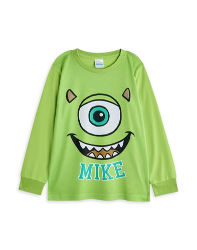 Disney Monsters Inc Boys Pajama Set Pack of 2 | Kids Sully & Mike Graphic Long Sleeve Top & Long Leg PJ Bottoms3