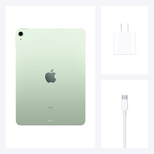 Image of Apple iPad Air (4th Generation, 10.9-inch, 2020), 64GB, Wi-Fi, Green (Renewed)