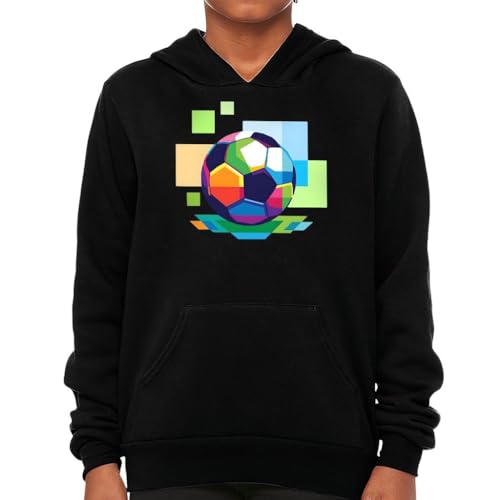 Colorful Ball Kids' Hoodie - Soccer Lover Gift - Soccer Clothing