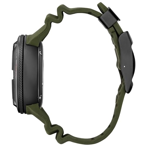 Citizen Men's Promaster Dive Eco-Drive Watch, 3-Hand Date, Polyurethane Strap, ISO Certified, Anti-Reflective Curved Crystal, Screw-Back Case and Crown