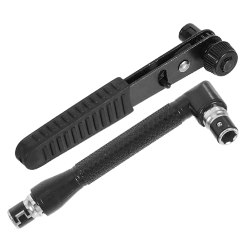 VOSAREA Versatile Wrench Set: Ratcheting Wrench L-shape Socket Steel for Repair Job