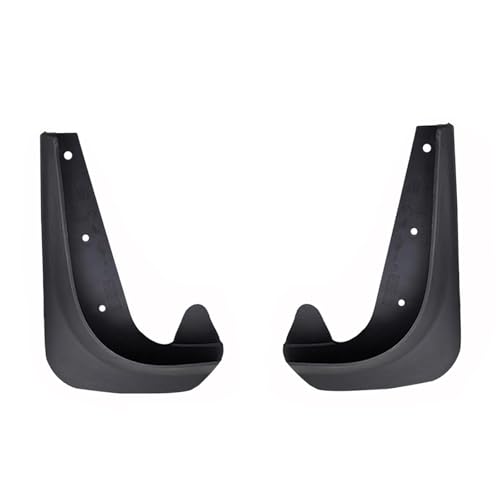 Titwaye 2 PCS Car Mud Flaps, Splash-protection Side Fender Mud Guard, All Weather Protector Fender Flaps, Suitable for Sedans and SUVs (Black, 7x9.8In)