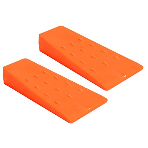 Riuulity 2 Stück Fällkeile aus Kunststoff, Kleine Tragbare Fällwerkzeuge mit Verschleißfestigkeit und Hoher Zähigkeit für Baumfällhilfen, Stabilisieren und Führen Sie den Baum Sicher