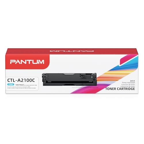 PANTUM CTL A2100C   Cartucho de tóner Original Compatible con impresoras láser a Color CP2100DW CM2100ADW, Capacidad para 1000 páginas