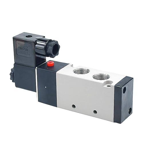 Válvula solenoide 3/8 BSP 2 posiciones 5 puertos para cilindro neumático 8mm 5