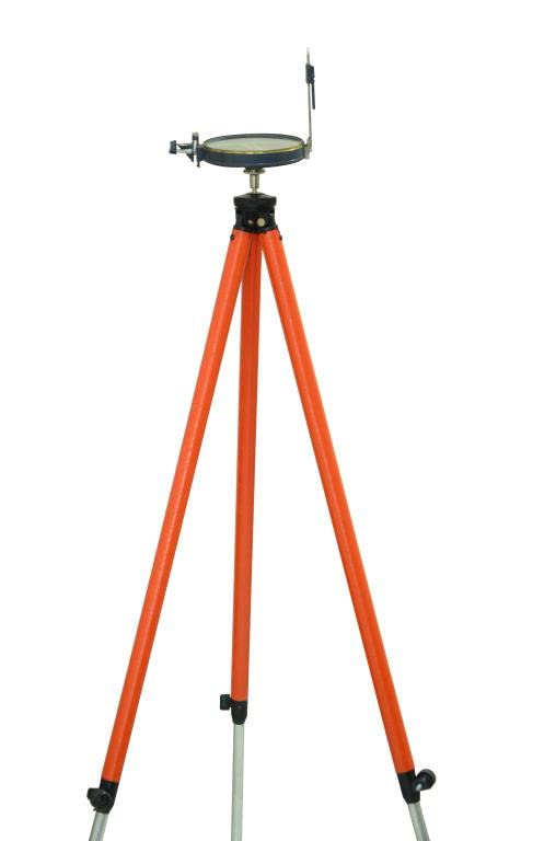 Prismatic Compass with Aluminum Adjustable Tripod Stand Survey