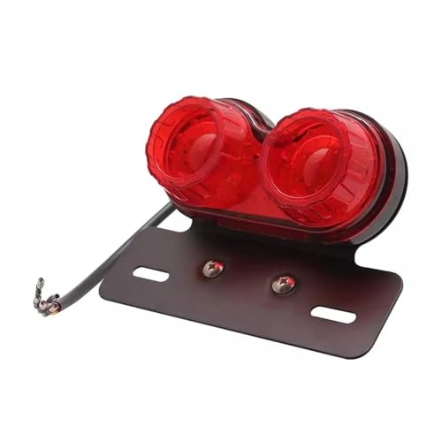 Feu stop moto double et clignotants pour customiser et épurer l'arrière de votre moto