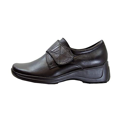 24 Hour Comfort Jania Wide Width Adjustable Leather Shoes3
