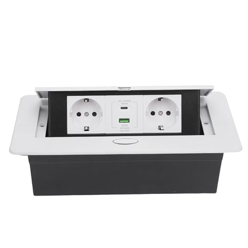 Prise pour hub d'alimentation étanche avec 2 ports USB