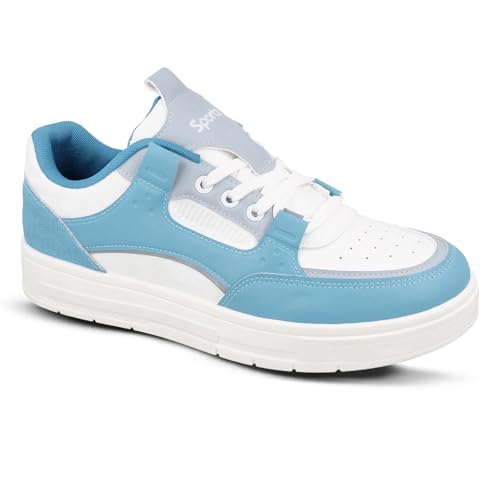 Image of WALKAROO Men's Lace Up Sports Sneakers SGE24006