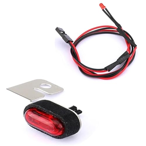 Luces de freno RC para WPL D12 escala un dieciseis de camiones drift