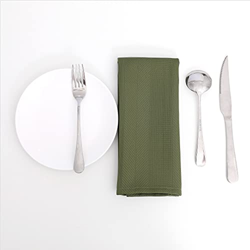 Randall Waffle Stripe Napkin Set of 4 (19“×19