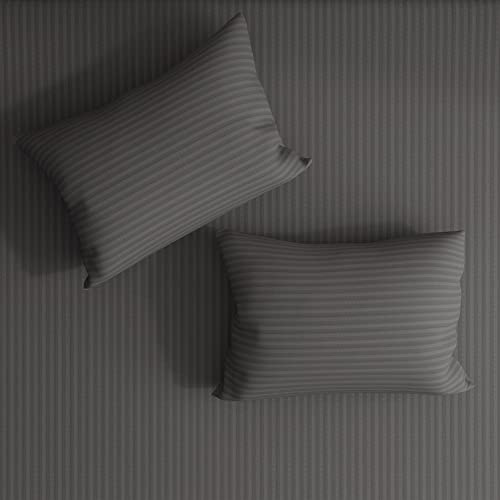 Image of Wakefit Wakefit 215TC 100% Cotton Solid King Size Bedsheet (104x104 Inches) / (2.64m*2.64m) with 2 Pillow Covers Free, Eiffel Tower